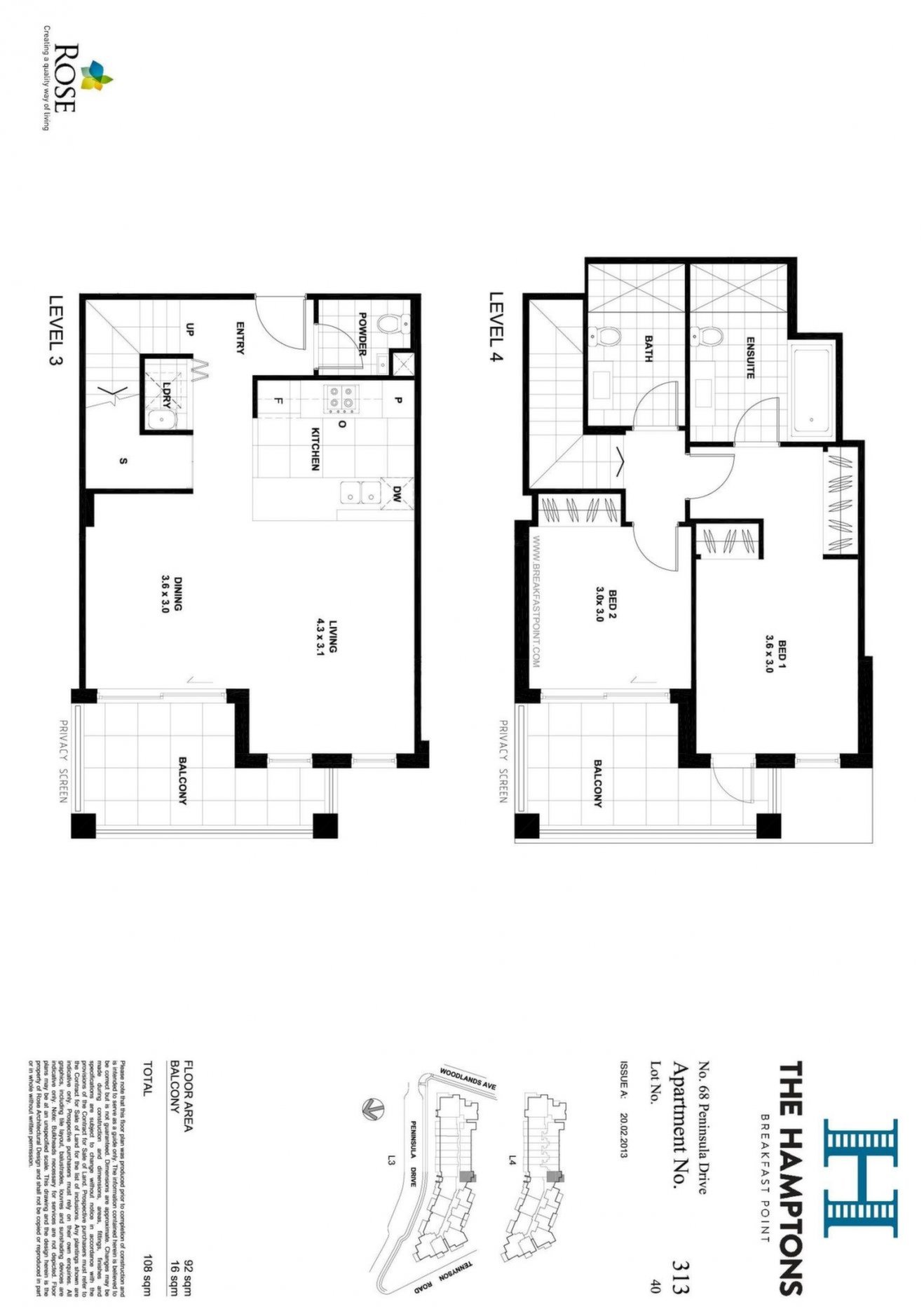 Apartment Leased , Breakfast Point